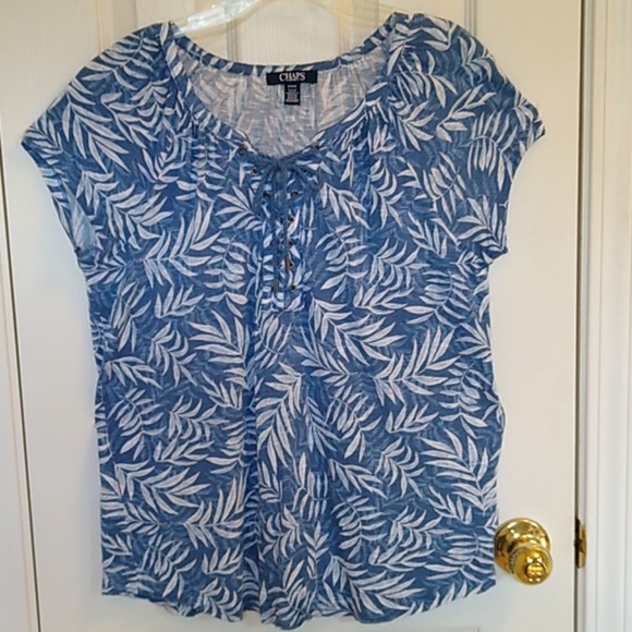 Chaps Denim Women's Top, Size M - Picture 1 of 3